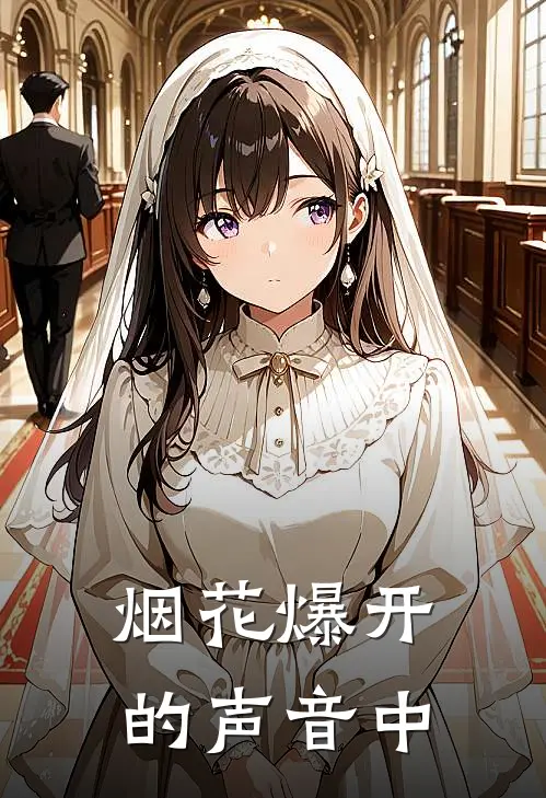 烟花爆开的声音中