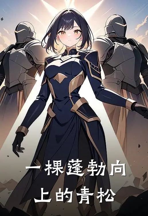 一棵蓬勃向上的青松
