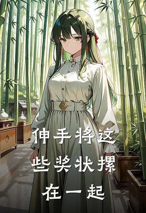 伸手将这些奖状摞在一起