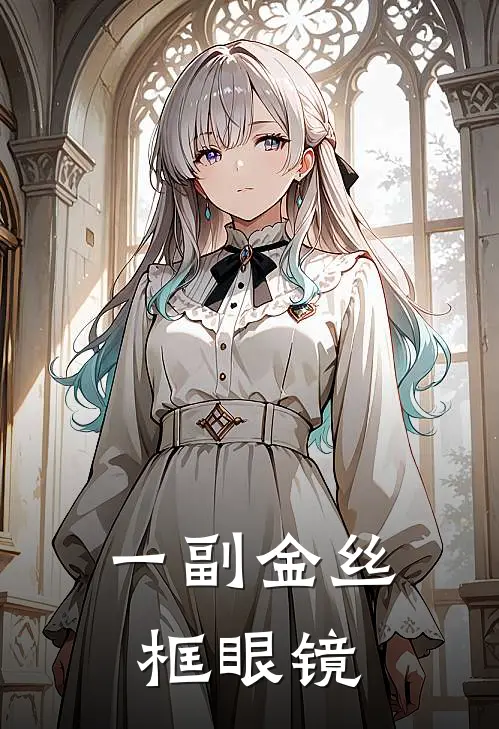 一副金丝框眼镜