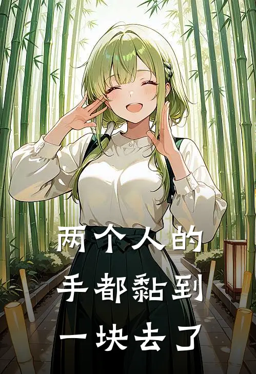 两个人的手都黏到一块去了