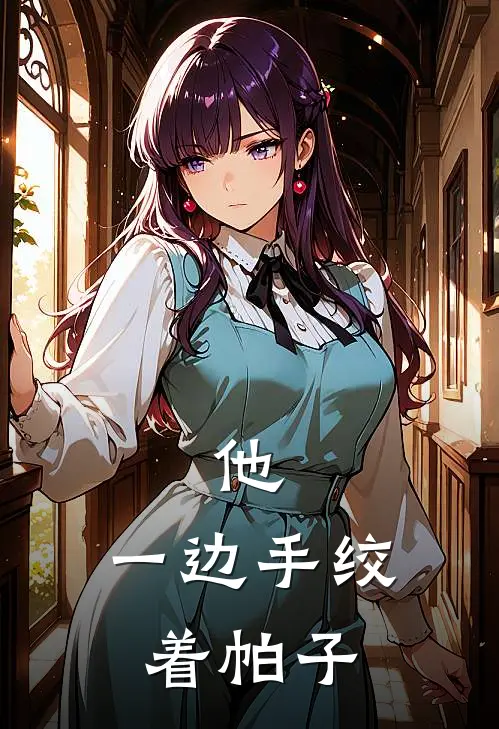 他，一边手绞着帕子