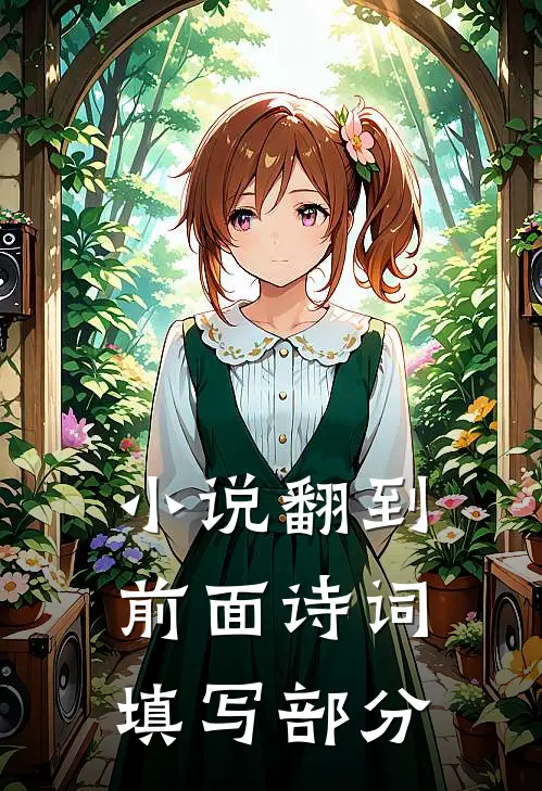 小说翻到前面诗词填写部分
