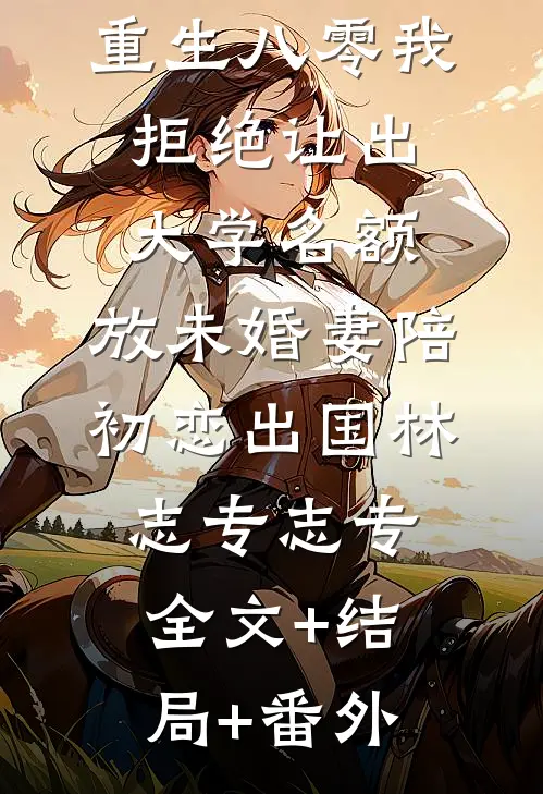 重生八零我拒绝让出大学名额，放未婚妻陪初恋出国林志专志专:全文+结局+番外
