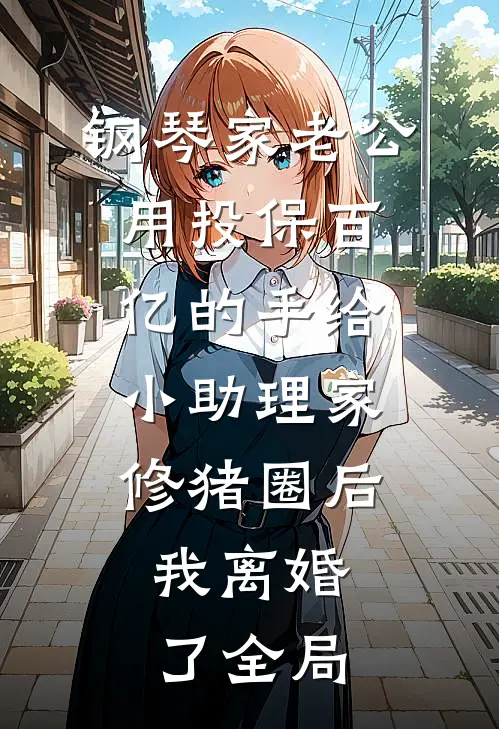 钢琴家老公用投保百亿的手给小助理家修猪圈后，我离婚了全局
