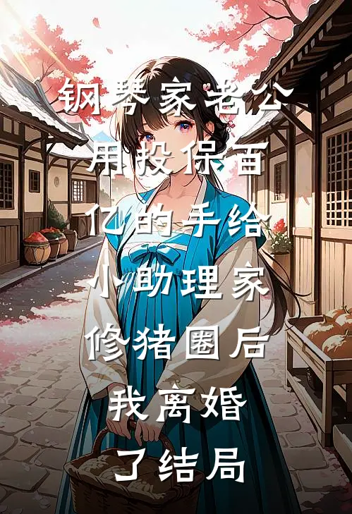 钢琴家老公用投保百亿的手给小助理家修猪圈后，我离婚了结局
