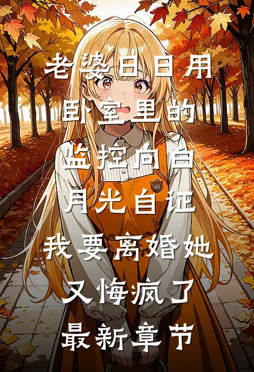老婆日日用卧室里的监控向白月光自证，我要离婚她又悔疯了最新章节
