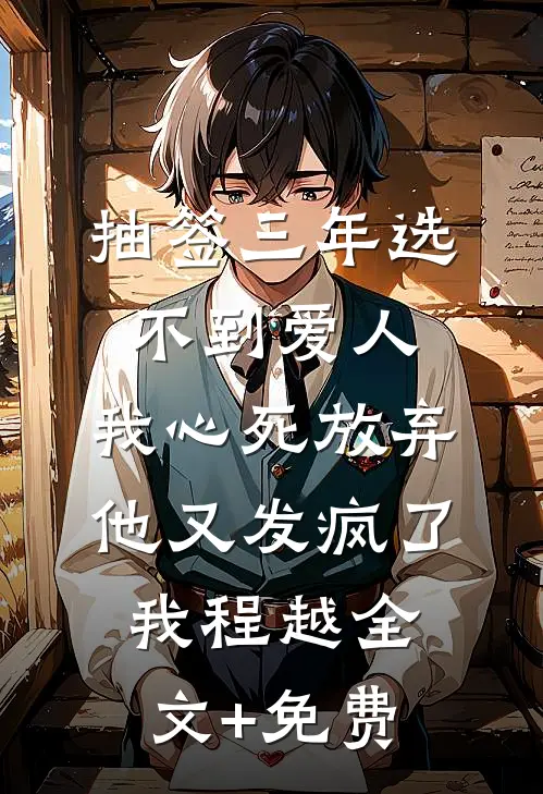 抽签三年选不到爱人，我心死放弃他又发疯了我程越全文+免费