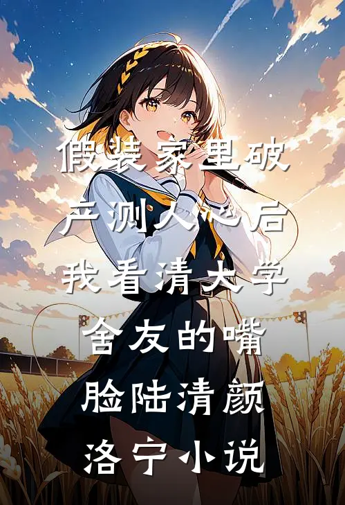 假装家里破产测人心后，我看清大学舍友的嘴脸陆清颜洛宁小说