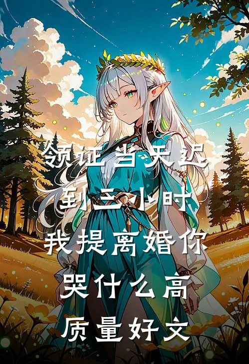 领证当天迟到三小时，我提离婚你哭什么高质量好文