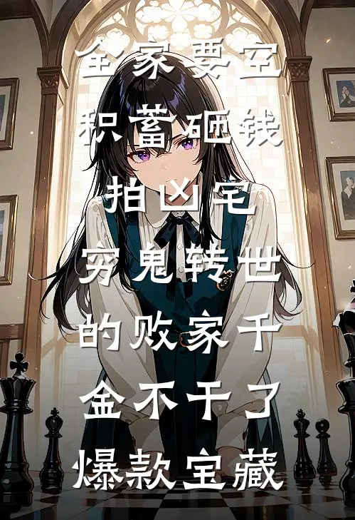 全家要空积蓄砸钱拍凶宅，穷鬼转世的败家千金不干了爆款宝藏