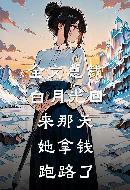 全文总裁白月光回来那天，她拿钱跑路了
