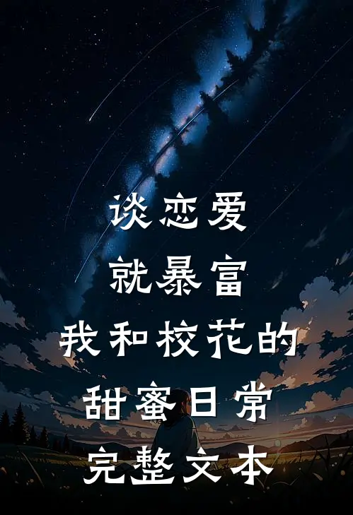 谈恋爱就暴富，我和校花的甜蜜日常完整文本