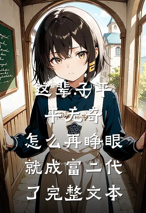 这辈子平平无奇，怎么再睁眼就成富二代了完整文本
