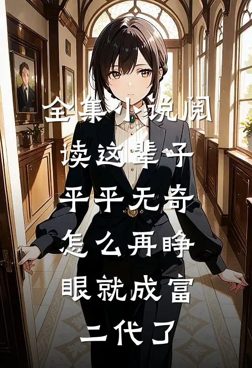 全集小说阅读这辈子平平无奇，怎么再睁眼就成富二代了