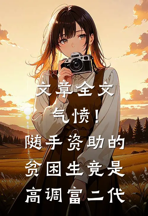 文章全文气愤！随手资助的贫困生竟是高调富二代