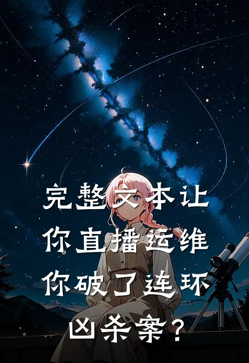 完整文本让你直播运维，你破了连环凶杀案？
