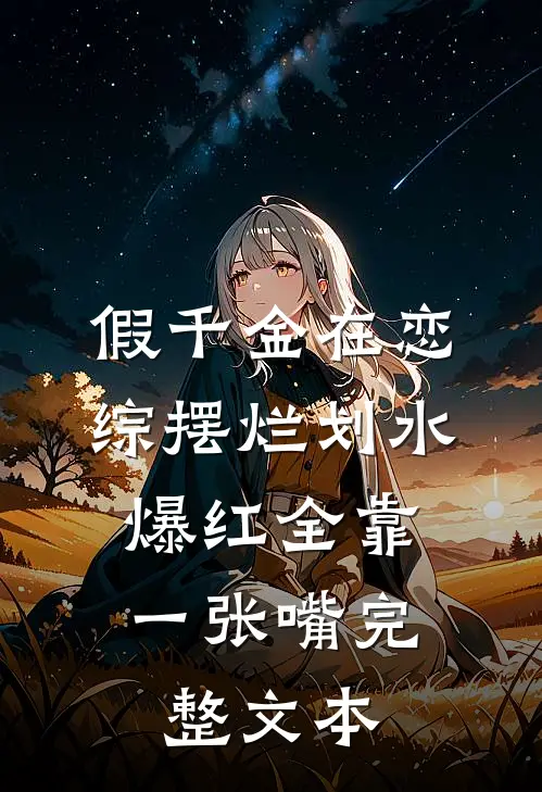 假千金在恋综摆烂划水，爆红全靠一张嘴完整文本