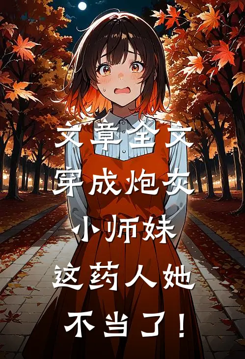 文章全文穿成炮灰小师妹，这药人她不当了！