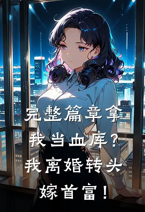 完整篇章拿我当血库？我离婚转头嫁首富！