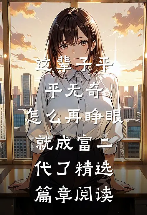 这辈子平平无奇，怎么再睁眼就成富二代了精选篇章阅读