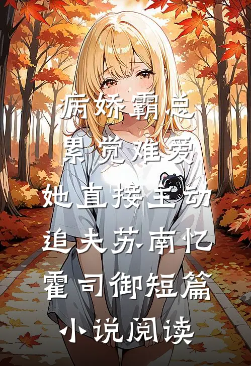 病娇霸总累觉难爱，她直接主动追夫苏南忆霍司御短篇小说阅读