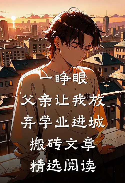 一睁眼，父亲让我放弃学业进城搬砖文章精选阅读