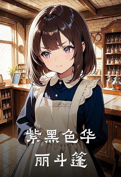 紫黑色华丽斗篷