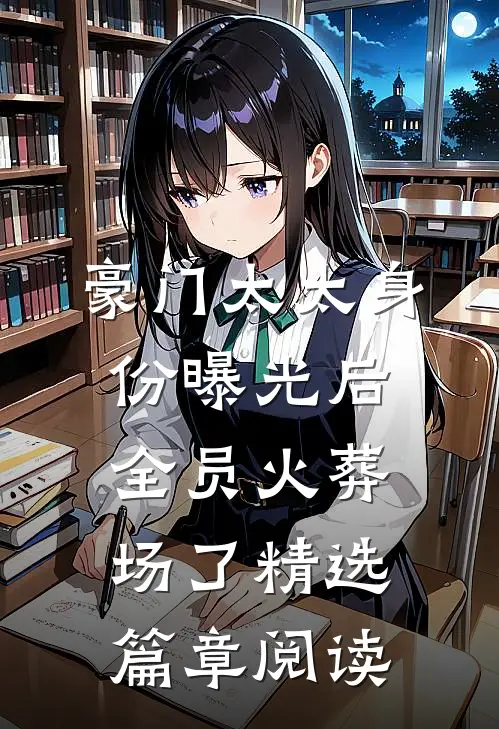 豪门太太身份曝光后，全员火葬场了精选篇章阅读