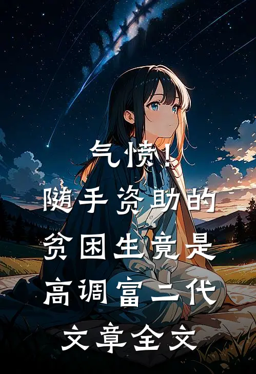 气愤！随手资助的贫困生竟是高调富二代文章全文