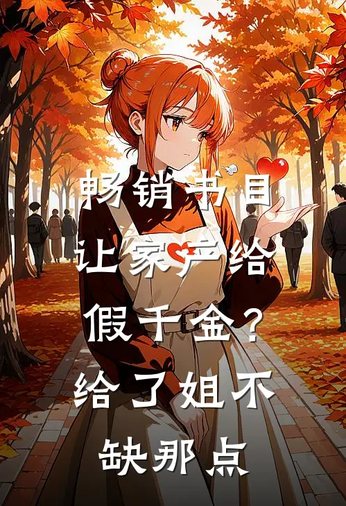 畅销书目让家产给假千金？给了，姐不缺那点