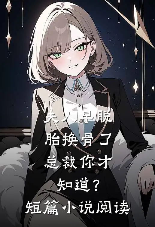 夫人早脱胎换骨了，总裁你才知道？短篇小说阅读
