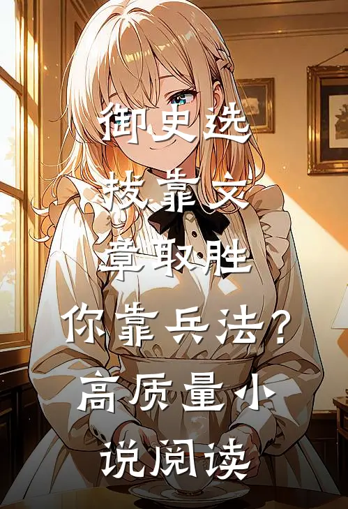 御史选拔靠文章取胜，你靠兵法？高质量小说阅读