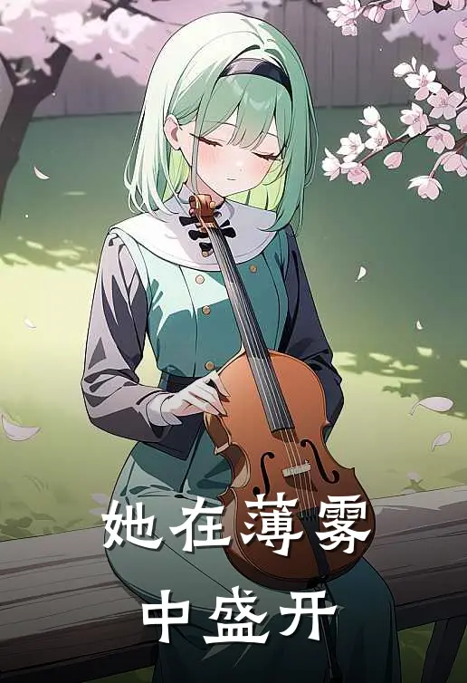 她在薄雾中盛开