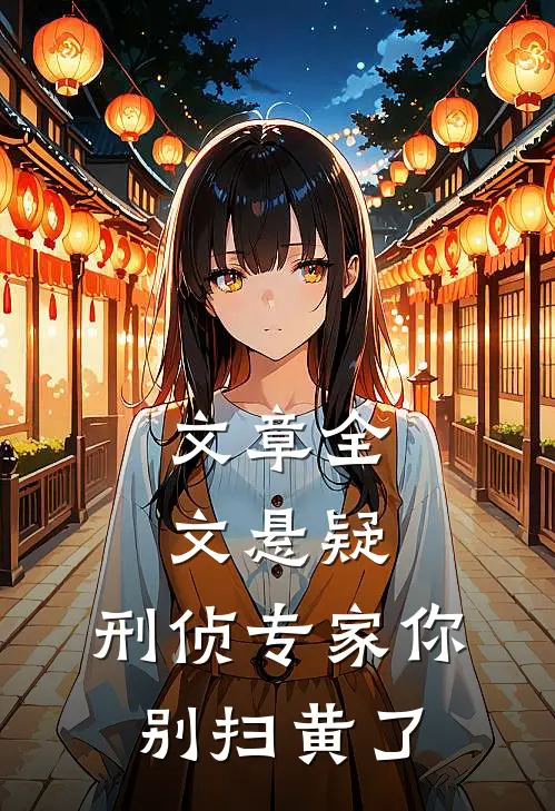 文章全文悬疑：刑侦专家你别扫黄了