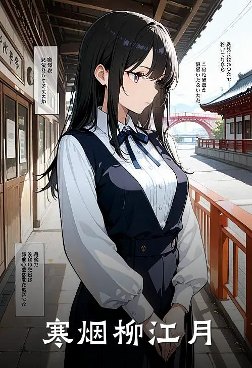 寒烟柳江月