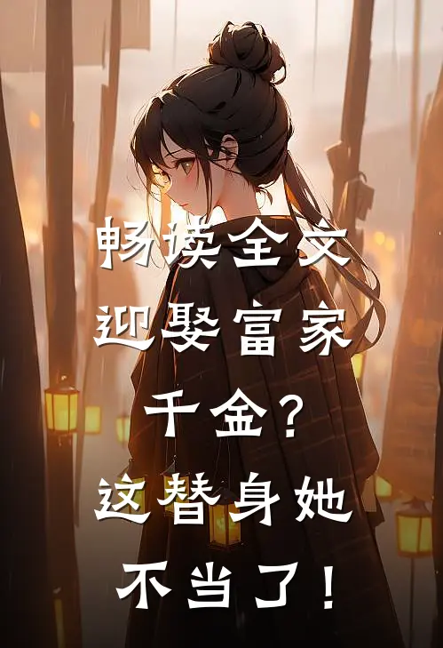 畅读全文迎娶富家千金？这替身她不当了！