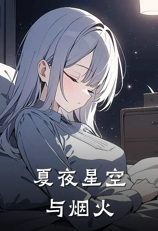 夏夜星空与烟火
