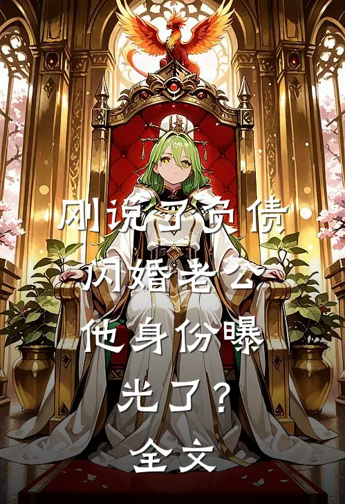 刚说了负债，闪婚老公他身份曝光了？全文
