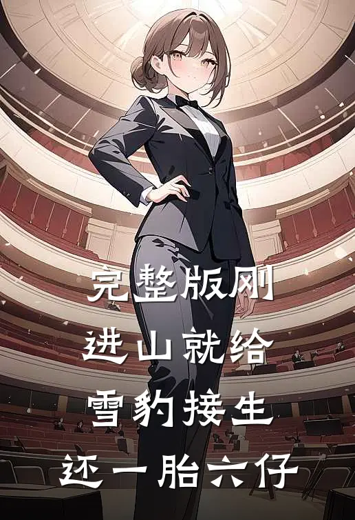 完整版刚进山就给雪豹接生，还一胎六仔