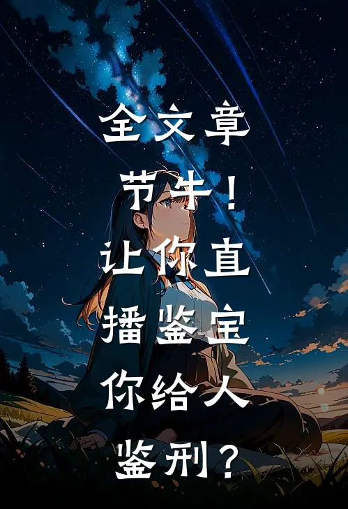 全文章节牛！让你直播鉴宝，你给人鉴刑？