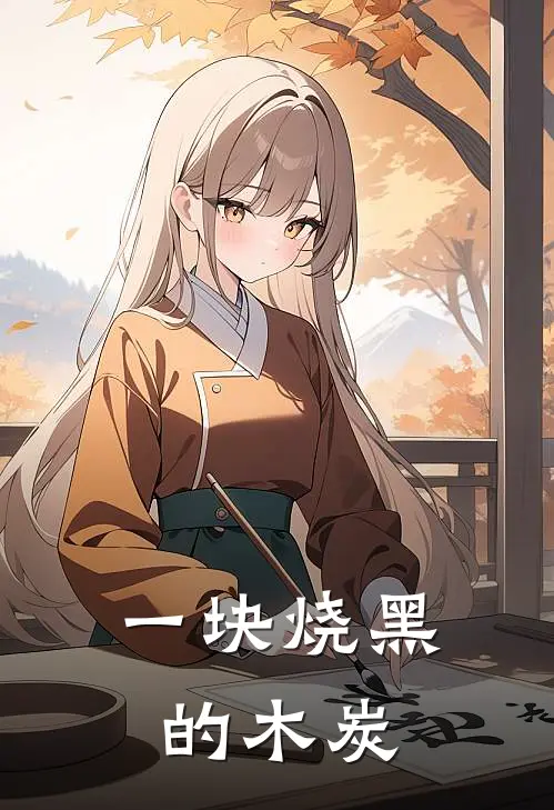 一块烧黑的木炭