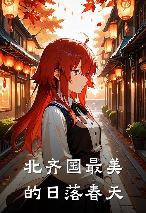 北齐国最美的日落春天