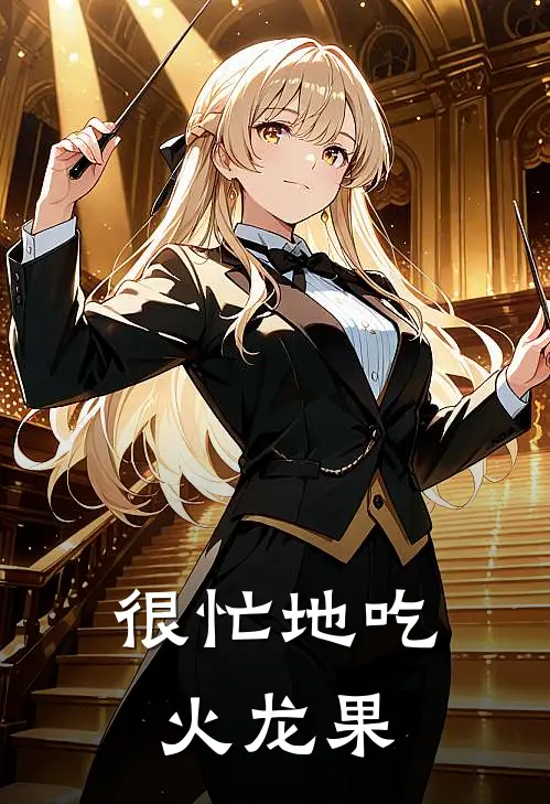 很忙地吃火龙果
