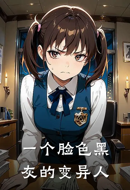 一个脸色黑灰的变异人