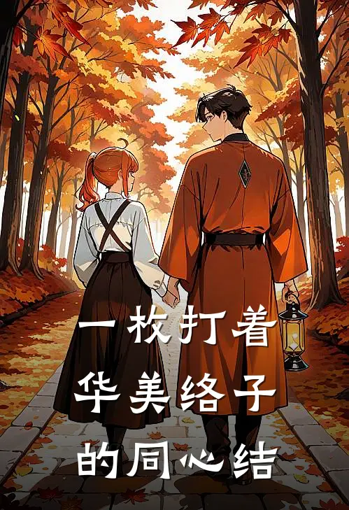 一枚打着华美络子的同心结