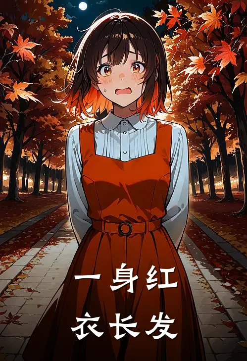 一身红衣长发