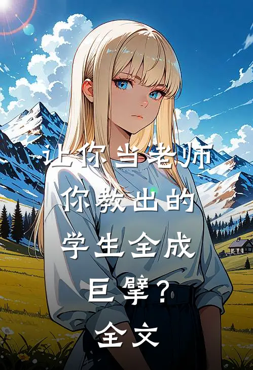 让你当老师，你教出的学生全成巨擘？全文
