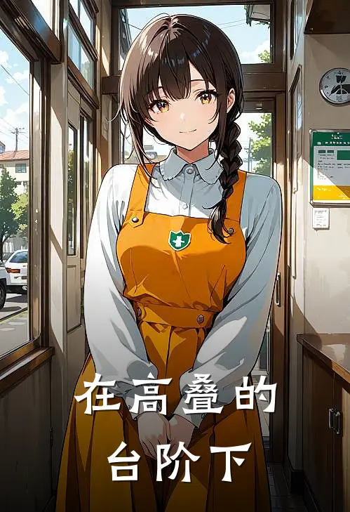 在高叠的台阶下