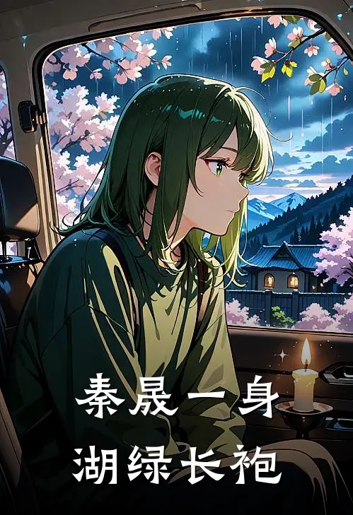 秦晟一身湖绿长袍